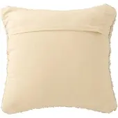 J-Line kussen Geweven - polyester - ecru