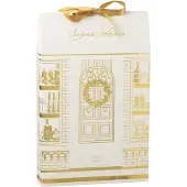 J-Line geurkaars Surprise Window - goud/wit - 12 candles