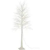 J-Line decoratie Boom 2000 Led - metaal - wit - large