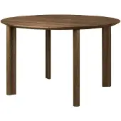 UMAGE Comfort Circle Eettafel Smooth | Dark Oak