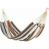 Gotel Gekleurde 2-persoons hangmat voor tuin, zonder spreidstok