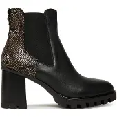 Tamaris Chelsea boots beige / taupe / zwart