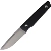 Big Idea Design USA Signal USA-SGN-BLC-NITROV, Stonewashed Nitro-V, Black G10 vaststaand mes