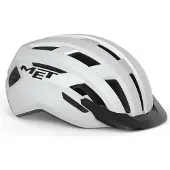 Met Allroad Fietshelm Mannen & Vrouwen – Fietshelm Volwassenen – Maat L (58-61cm) – White