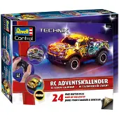 Revell Adventskalender 2025 - 01056 RC Auto - De Ultieme Kerstrijder - RC Voertuig Plastic Kerstontwerp - 2,4 GHz - 1:22