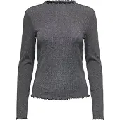 ONLY Shirt 'ONLEmma' zwart gemêleerd