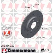 ZIMMERMANN 285.3544.52 Remschijf