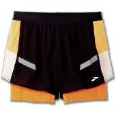 Brooks Run Visible 4" 2in1 Short 2.0 Dames