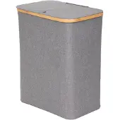 Homla - Wasmand - Grijs - 45x30x55 cm - NELLIE