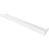Saqu Modulo handdoekhouder met planchet voor douchewand 120cm Wit