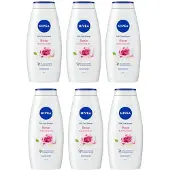 Nivea Douchegel - Rose & Almond Oil Voordeelverpakking 6 x 750 ml
