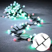 Luca Lighting Kerst lichtsnoer groen met 1000 LED's multicolor 23m IP44 - Comet
