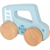 Small Foot - Houten Duwautootje Blauw