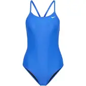 Nike Sportbadpak blauw / wit