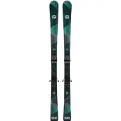 Völkl - Packs (ski's & bindingen) - Shine 76 + Vmot 10 W 2026 voor Dames van Hout - Maat 154 cm - Groen
