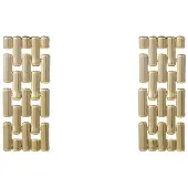 Go Dutch Label Oorknoppen Carpet Dangle Goud