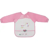 Interbaby Slabber Meisjes Polyester Roze/transparant One-size