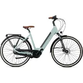 POPAL Novel mm Elektrische Fiets - E-bike 28 Inch - Damesfiets 47 cm - 7 Versnellingen - Hydraulische schijfrem - 522​​​​​​​ Wh Accu - Mintgroen