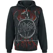 Slayer Vest met capuchon - Black Eagle - S tot 5XL - voor Mannen - zwart - Maat 5XL