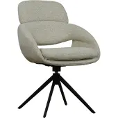 Meubelplaats Eetkamerstoel Mats draaibaar Pressent Beige