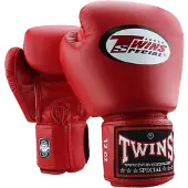 Twins BGVL3 Bokshandschoenen – Echt Leer – Muay Thai & Kickboksen – Rood – 10 oz