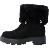 GUESS Enkellaarsjes 'Yaneli' zwart