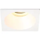 LEDVION – LED Inbouwspot Vierkant 81x81mm – Wit – Dimbaar – Kantelbaar – GU10 – 2700K – 3W – IP20