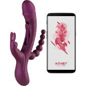 HoneyPlayBox Trilux Vibrator Met App 25 cm Purper