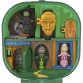 Polly Pocket verzamelcompact Wicked met minipoppen en accessoires.