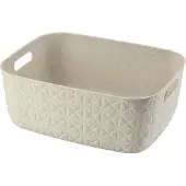 Curver Softex Opbergmand M Krijtwit Beige beige Kunststof Opberger