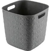 Curver Softex opbergmand Cube antraciet 15 liter