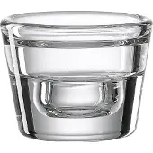 Ritzenhoff & Breker Kandelaar, Kaarsenhouder "LUMI", gemaakt van conisch glas voor kandelaars en
