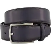 Lindenmann riem leer donkerblauw effen