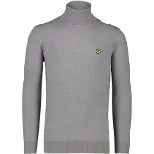 Lyle & Scott Trui geel / grijs gemêleerd