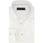John Miller tailored fit overhemd wit 100% katoen