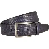 Lindenmann riem donkerblauw structuur