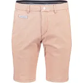 Com4 zalm korte broek Flat Front