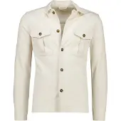Born with Appetite Owen shirtjacket creme dubbele borstzak