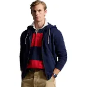 Ralph Lauren Sweatvest donkerblauw / watermeloen rood