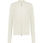 Blue industry vest creme effen hoge hals