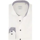 Eterna overhemd Modern Fit normale fit wit effen