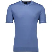 HUGO BOSS blauw T-shirt H-Jiovanni met boord