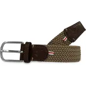 La Boucle riem Verbier bruin effen