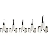 Master Series Vijfdelige Sensatie Klauwringen - Zilver