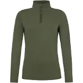 Protest Skipully Women FABRIZ 1/4 Zip Top Botanic Green-XXXL