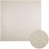 vidaXL Vloerkleed ZIZUR room binnen en buiten 240x240 cm jute look