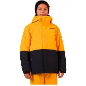 Rossignol - Kinder ski jassen - Jr Outerlimits Insulated Jacket Saffron Ylw voor Unisex - Kindermaat 10 jaar - Geel