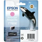 Epson T7606 (C13T76064010) Inktcartridge Vivid licht-magenta