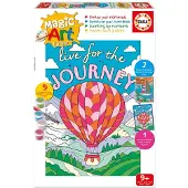 Educa Magic Art, getallen, voertuigen, meerkleurig, meerkleurig, one size