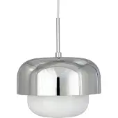 Dyberg Larsen Hanglampe , Haipot, dimbare, Metallic, Woonkamer, Metaal, Scandinavisch
